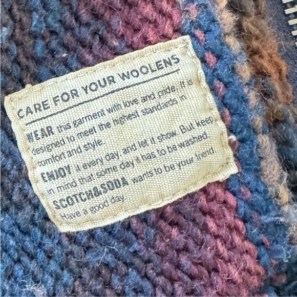 SCOTCH AND SODA Rare Wool Cardigan Zip Sweater
Amsterdam Couture Mens Women’s - Picture 9 of 9